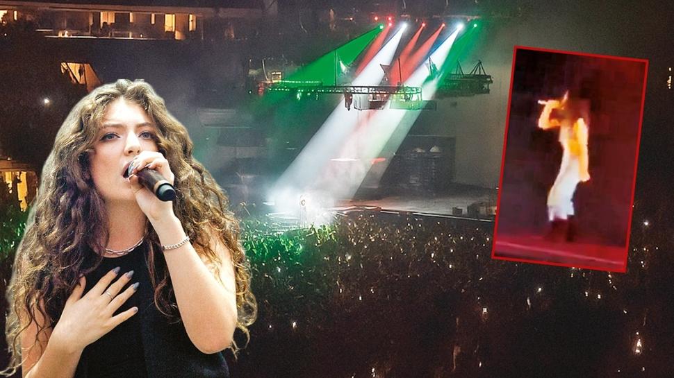 Lorde'ye siyonist sansr