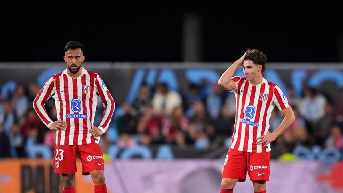 Atletico Madrid  Celta Vigo  La Liga fotoraflar resimleri