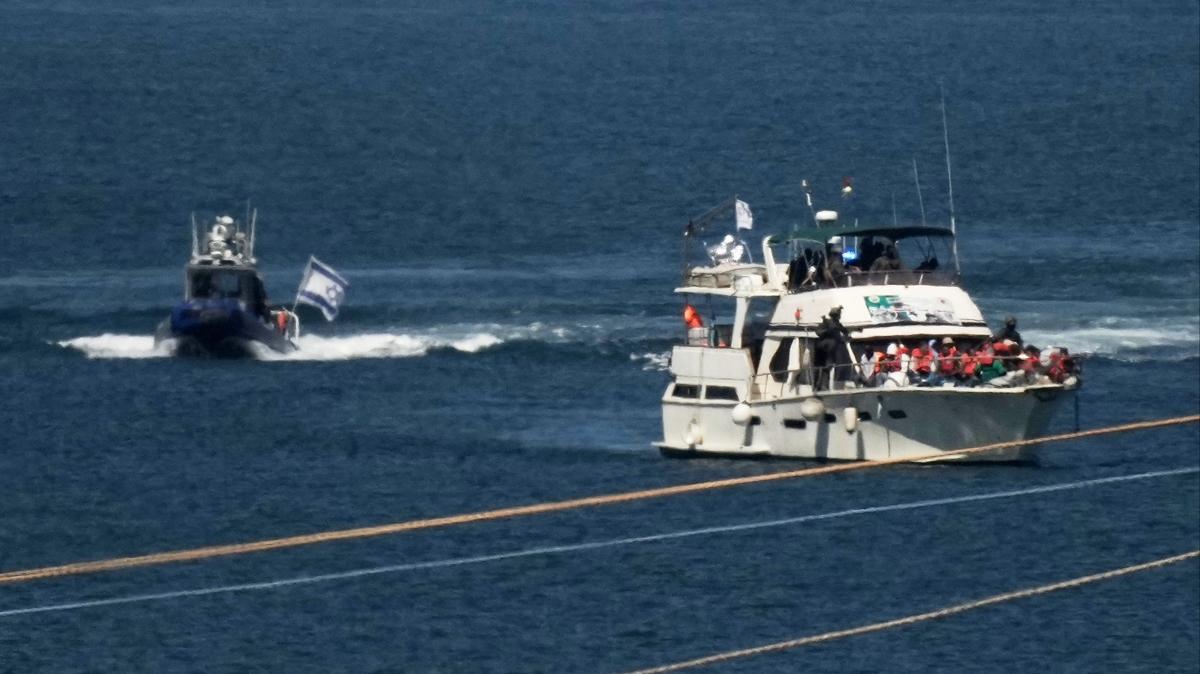 sumud filosu israil aktivist gazze fotoraflar resimleri