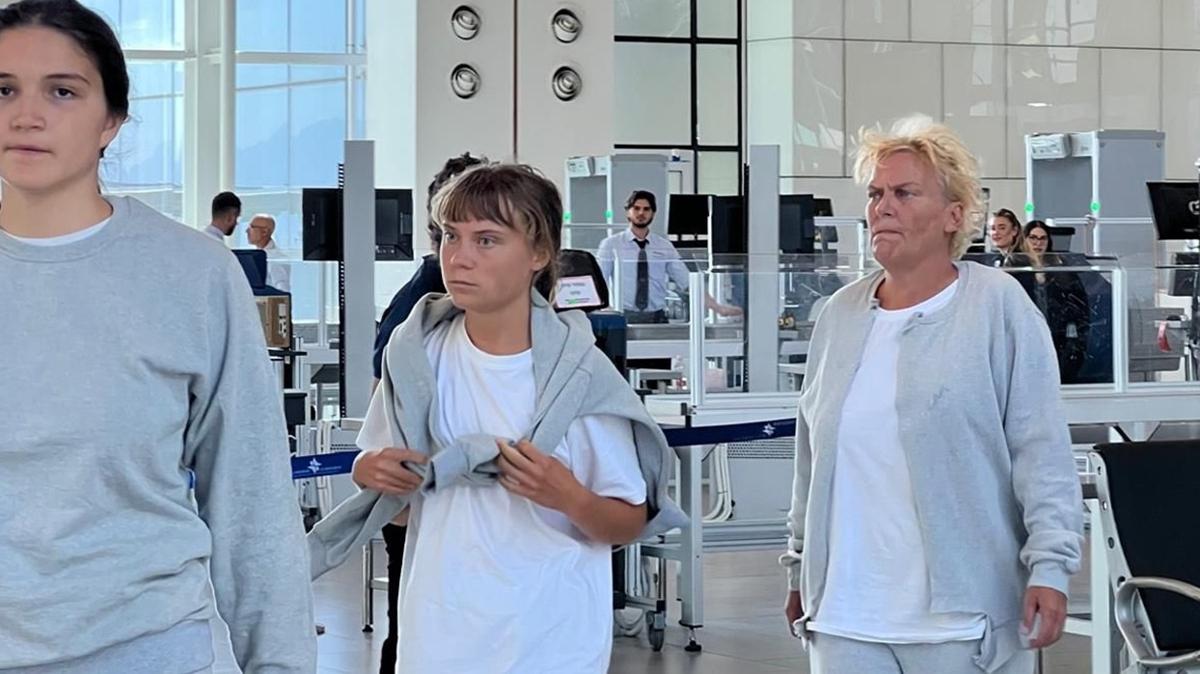Gazze srail Greta Greta Thunberg fotoraflar resimleri