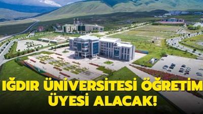 Idr niversitesi retim yesi alacak!
