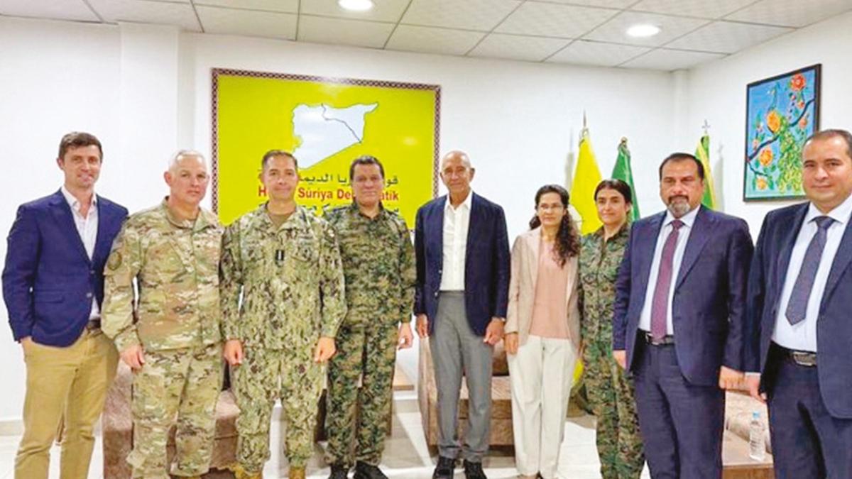 Tom Barrack SDG elebalar Suriye grmesi fotoraflar resimleri