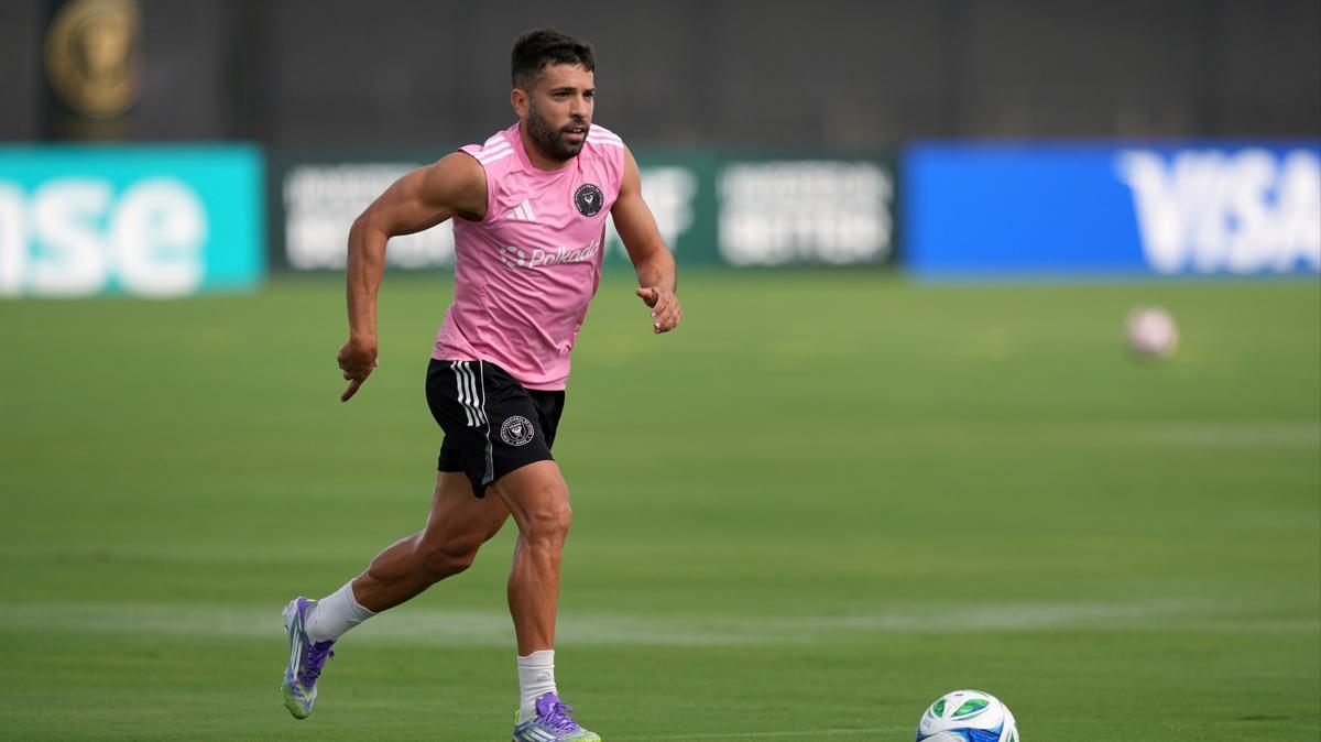 Jordi Alba  Inter Miami emeklilik fotoraflar resimleri