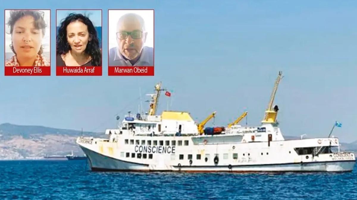 Filistin nsanlk Hareketi zgrlk Filosu Gazze Yardm Konvoyu fotoraflar resimleri