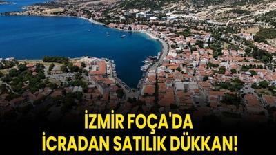 zmir Foa'da icradan satlk dkkan!