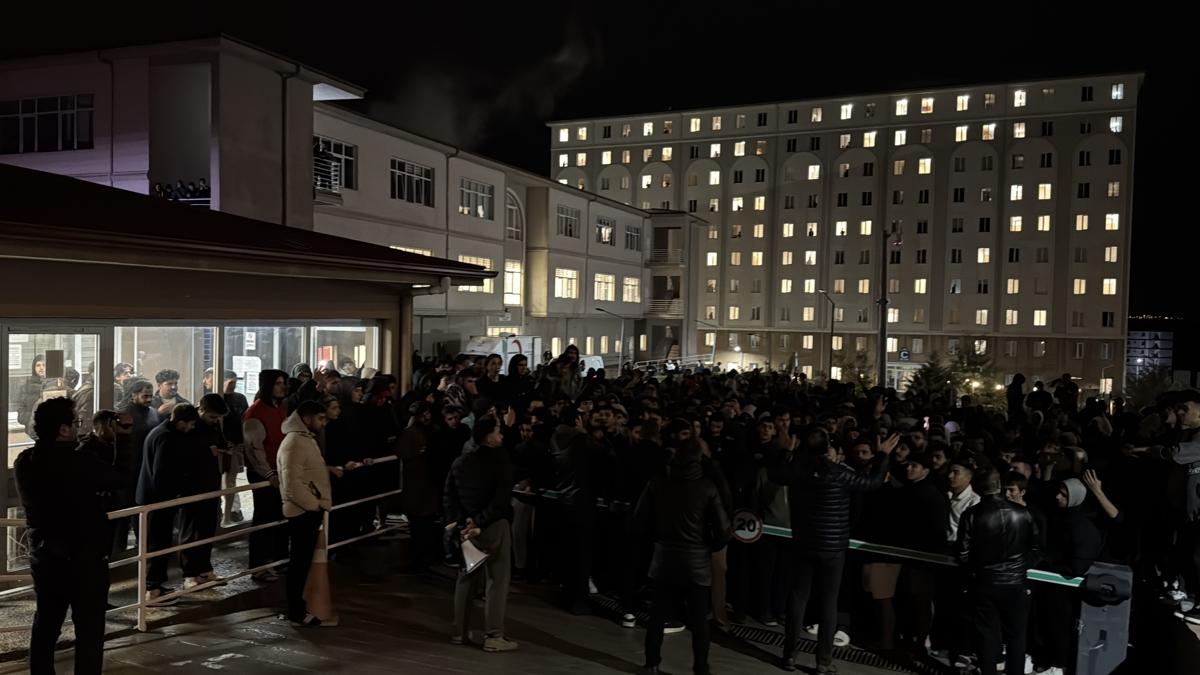 Edirne KYK renci Yurdu Su Kesintisi fotoraflar resimleri