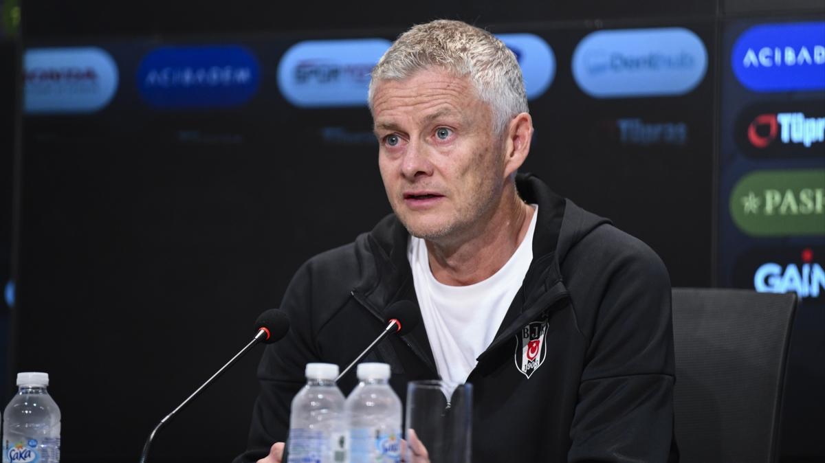  Beikta Ole Gunnar Solskjaer UEFA fotoraflar resimleri