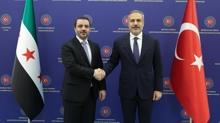 Bakan Fidan, Suriyeli mevkida eybani ile grt