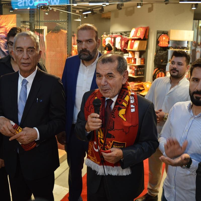 Galatasaray Bakan Dursun zbek, Mardin'de al