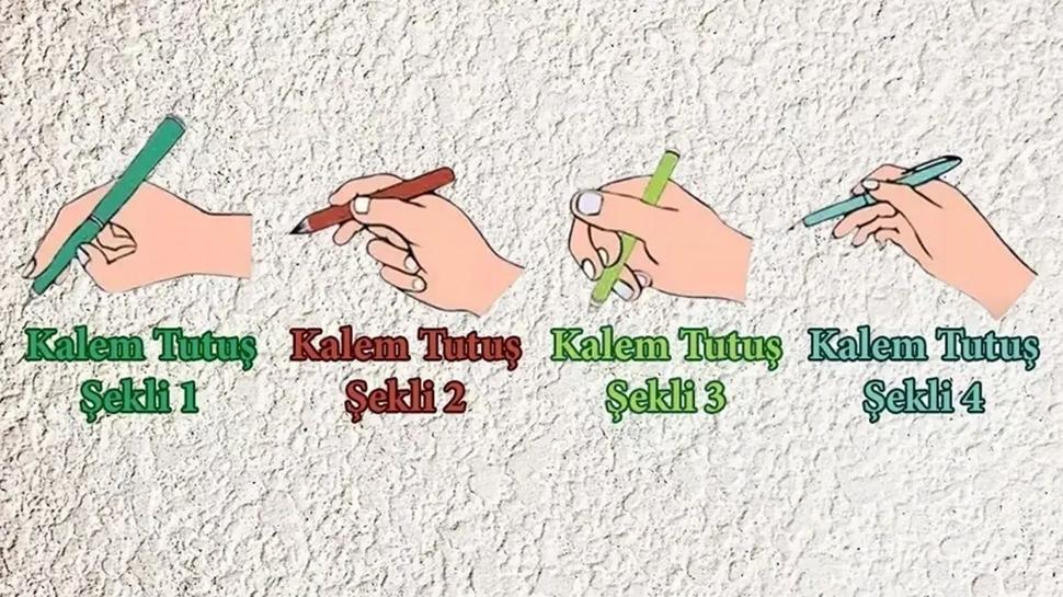Kiilik testi: Kalem tutu eklini se! Lider misin yoksa zeki mi ren...