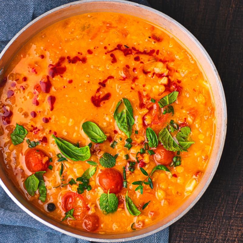 Ne kemik suyu ne tarhana: Baklk orbas krmz mercimek tarifi