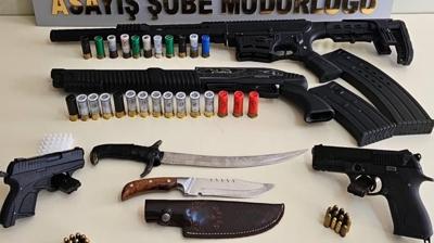 Ekipler annda paketledi! Silah paylam yapan ahslar gzaltnda