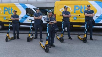 PTT'nin elektrikli skuterleri, 72,5 milyon gnderiyi sahiplerine ulatrd
