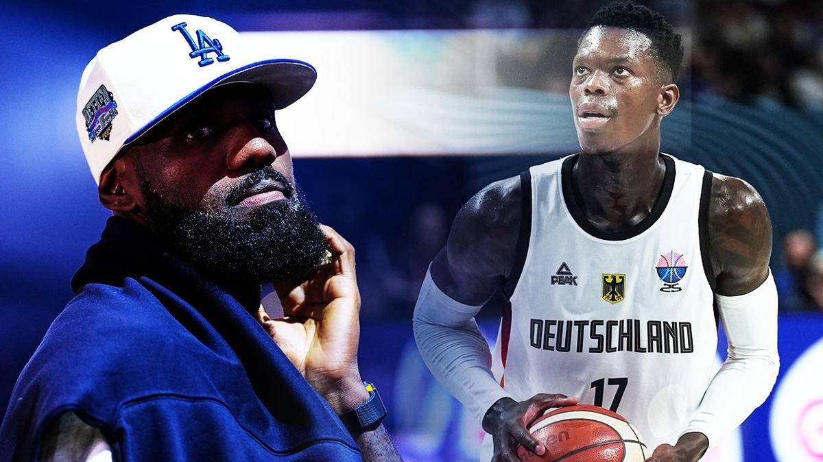 Dennis Schrder  Lebron NBA fotoraflar resimleri