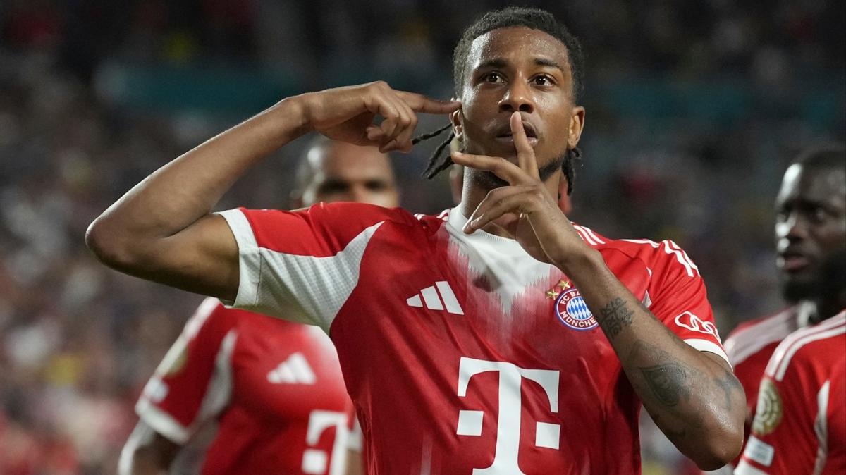 michael olise bayern mnih transfer fotoraflar resimleri