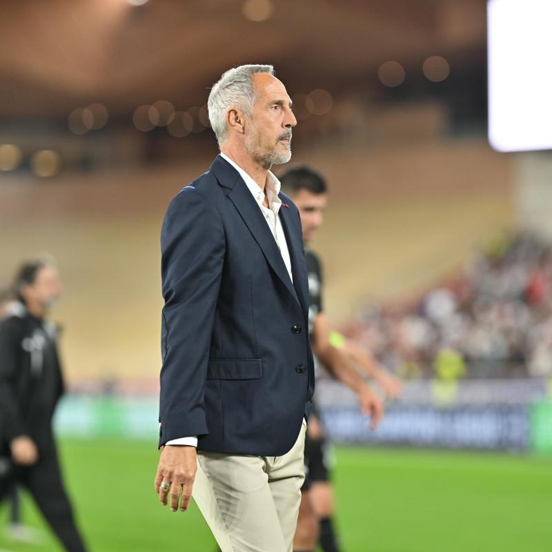 Galatasaray'n rakibi Monaco'da teknik direktr ayrl