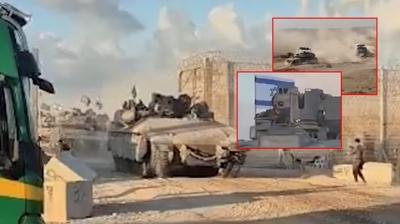 Gazze'de atekes! Soykrmc srail ordusu ksmi ekilmeye balad