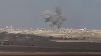 Katil atekes dinlemiyor! Gazze'de yeniden dumanlar ykselmeye balad