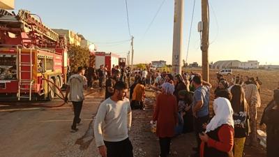 Mardin'de feci yangn: 1 ocuk hayatn kaybetti, 12 kii hastanelik oldu
