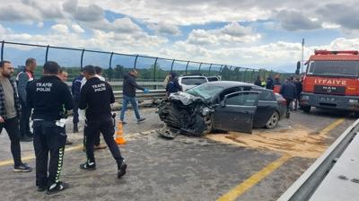Kprde feci kaza: 2 jandarma ehit oldu