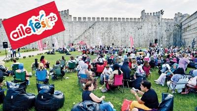 Tarihin kalbinde aile festivali... Yedikule Hisar'nda  gnlk len