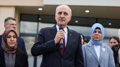 TBMM Bakan Kurtulmu: Trkiye bugn tarihi bir eiin zerindedir