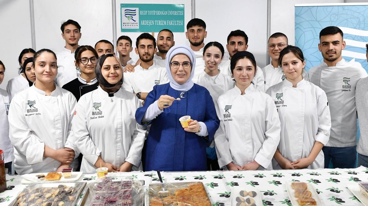 emine erdoan rize gastronomi fotoraflar resimleri