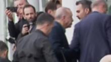 Bakan Erdoan memleketi Rize'de... Gneysu Merkez Camii'nde hemehrileriyle bir araya geldi