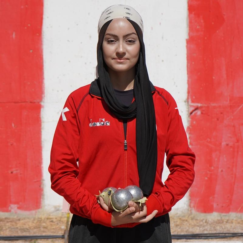 Milli sporcu Ayenur Nazl Korkmaz, hedefi boccede dnya ampiyonluu