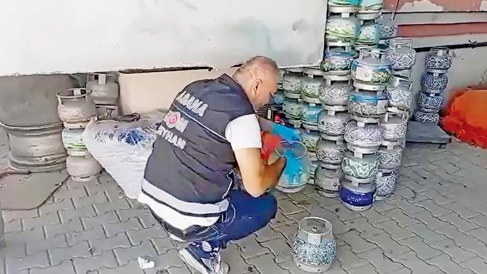 Sahtekarlar tpn gazn ald