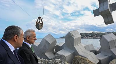 13 milyon ton kapasiteli... Bakan Uralolu: Karadeniz'de byk tonajl gemilerin yeni adresi