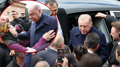 Baba ocanda sevgi seli! Bakan Erdoan Ayder'de vatandalarla sohbet etti