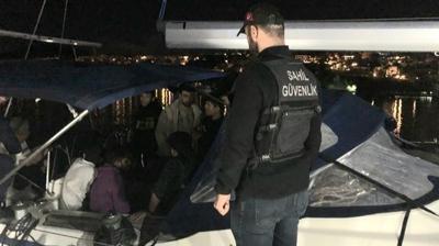 Bodrum aklarnda 22'si ocuk 106 gmen yakaland: 1 kii gzaltna alnd