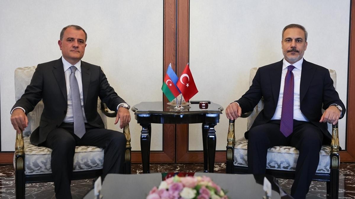 Azerbaycan Dileri Hakan Fidan Gazze anlamas fotoraflar resimleri