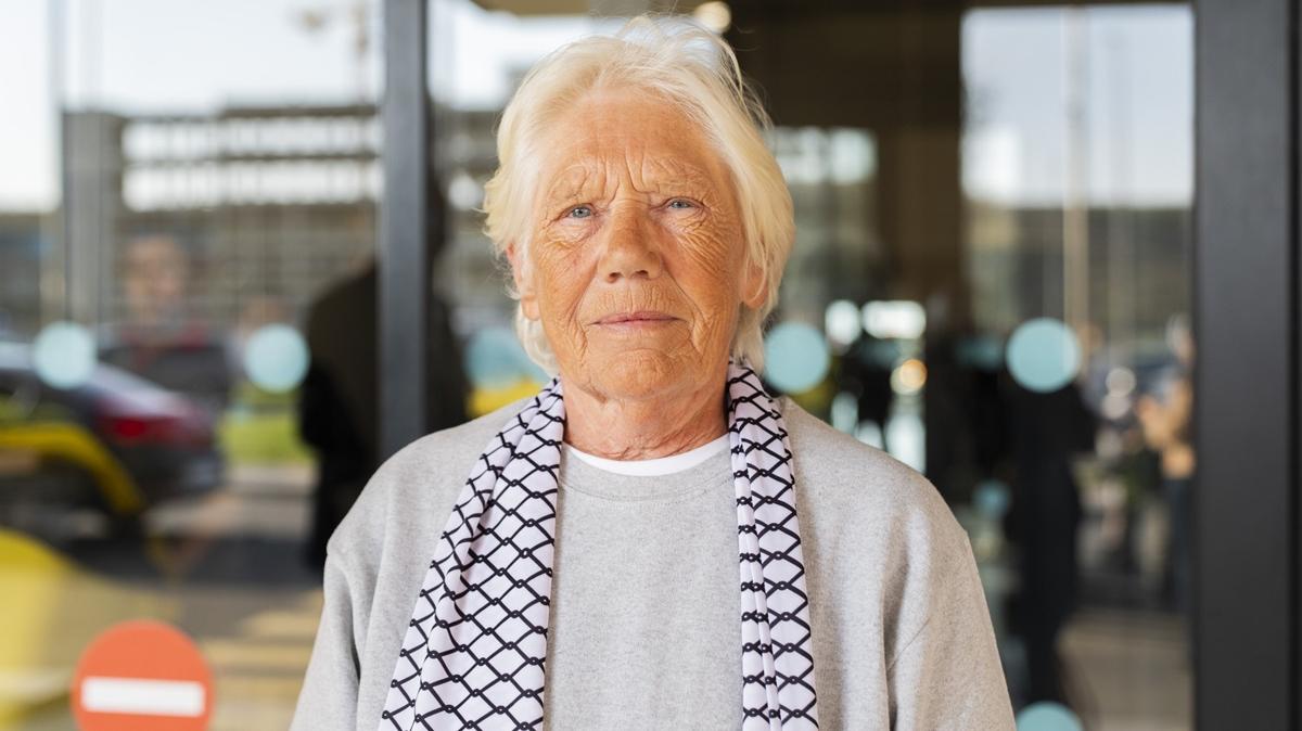 Vigdis Bjorvand Norveli aktivist nsanla inan trkiye israil zgrlk filosu fotoraflar resimleri