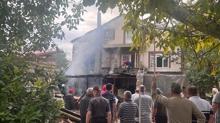 Tp bomba gibi patlad! Korku dolu anlar kamerada