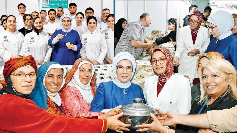 Gastronomi festivaline ziyaret