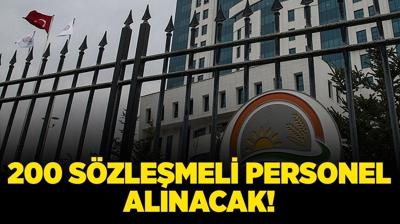 Tarm ve Orman Bakanl 200 Szlemeli Personel alacak!