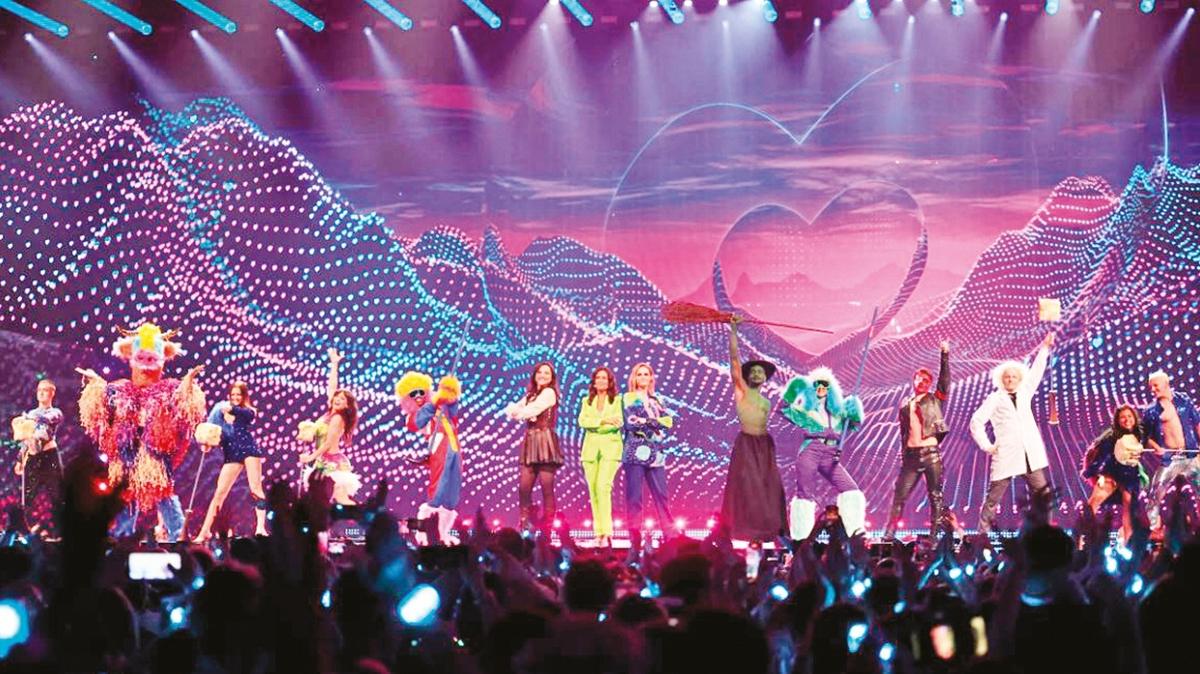 2026 eurovision ark yarmas gazze filistin israil avusturya fotoraflar resimleri