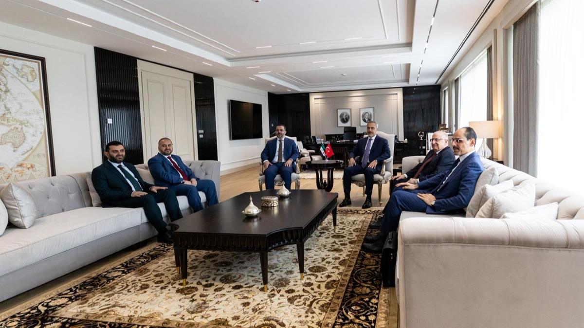 Bakan Fidan Suriye Ankara fotoraflar resimleri