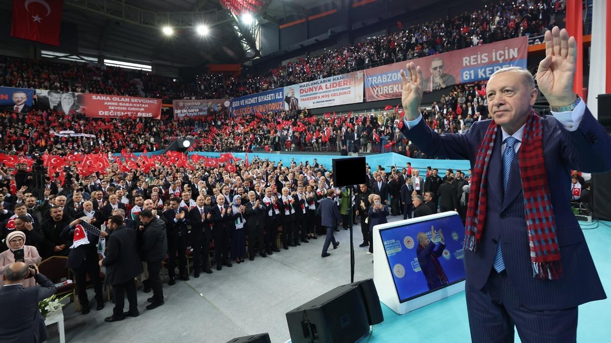 Başkan Erdoğan Trabzon Açılış Töreni fotoğrafları resimleri