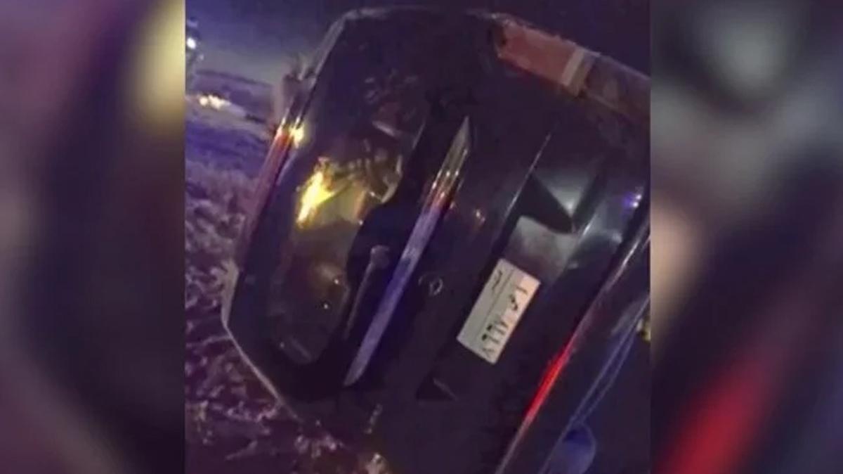 Katar Diplomat Kaza fotoraflar resimleri