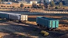 Siirt'te yk treninin vagonu raydan kt