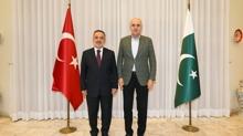 TBMM Bakan Kurtulmu'tan slamabad Bykeliliine ziyaret