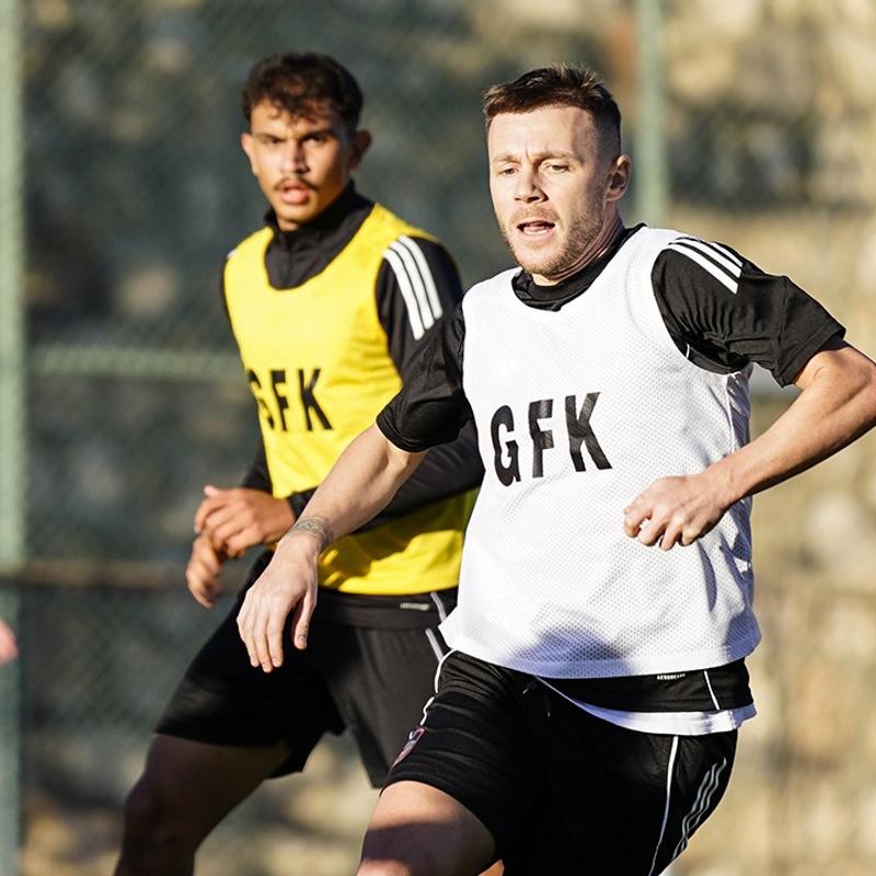 Gaziantep FK rakibi Antalyaspor'a haz�rlan�yor