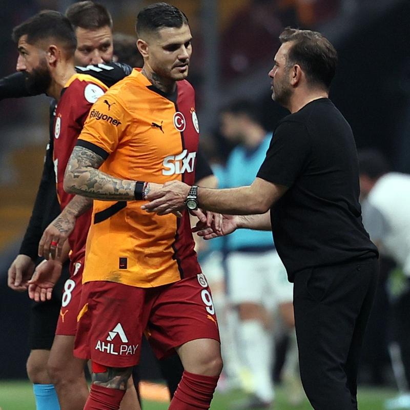 Okan Buruk'tan Mauro Icardi aklamas! 'Kaos yaratmak istiyorlar'