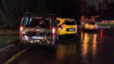 Erzurum'da zincirleme kaza! 8 ara birbirine girdi