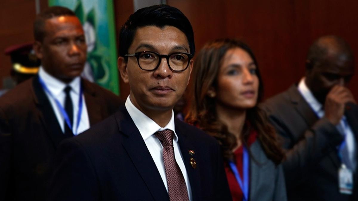 madagaskar Cumhurbakan Rajoelina darbe fotoraflar resimleri
