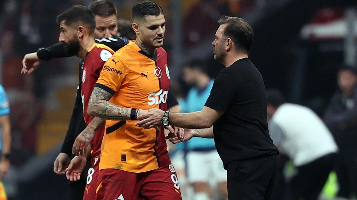 mauro icardi galatasaray okan buruk fotoraflar resimleri