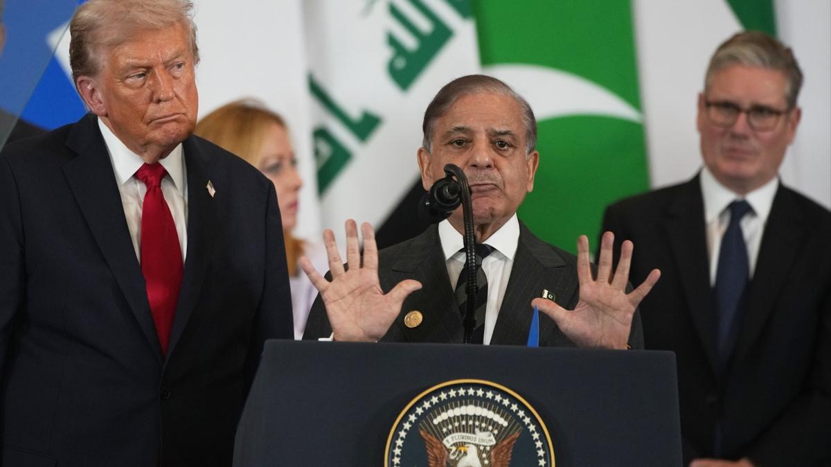 trump msr Pakistan Babakan erif fotoraflar resimleri